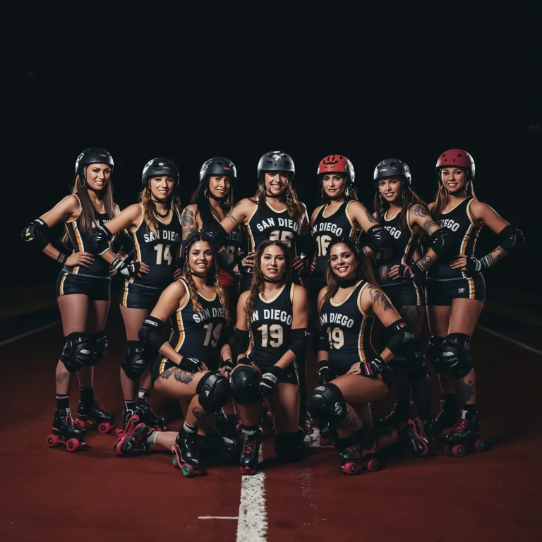 atlet perempuan San Diego - sandiegorollerderby